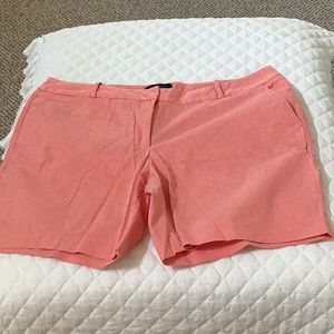 Talbots shorts. Peachy fall color. Size 16w. Excellent condition.